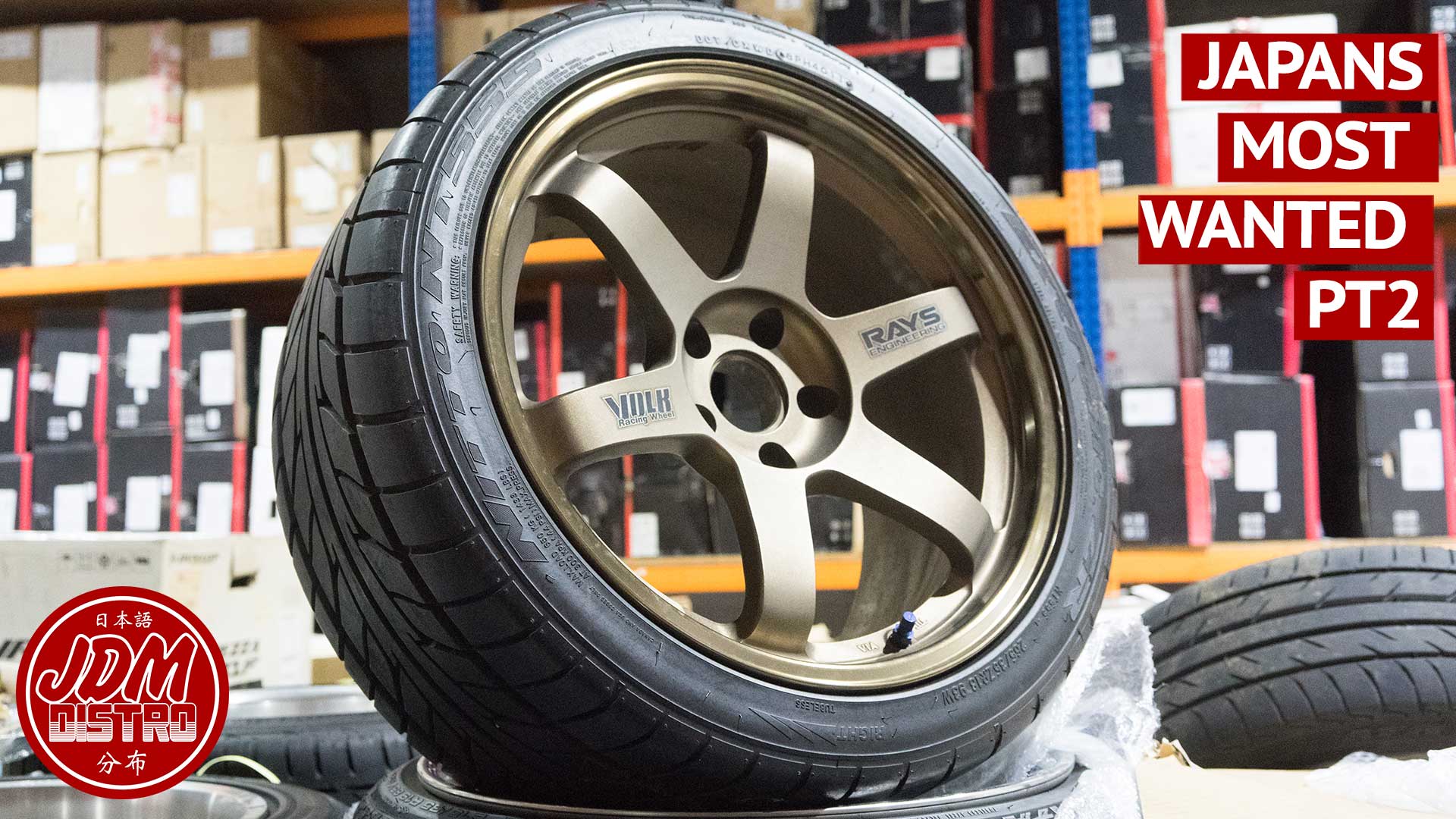 The Biggest Collection of Used Japanese Wheels in Europe PT2