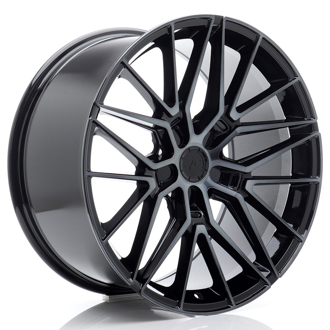 Japan Racing JR Wheels JR38 20x9.5 ET22-40 CUSTOM PCD Black - JDM
