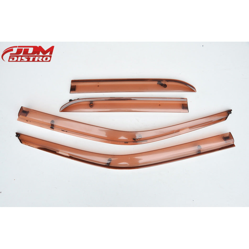 NISSAN SKYLINE R34 4DR WIND DEFLECTOR SET - JDM Distro - Buy JDM