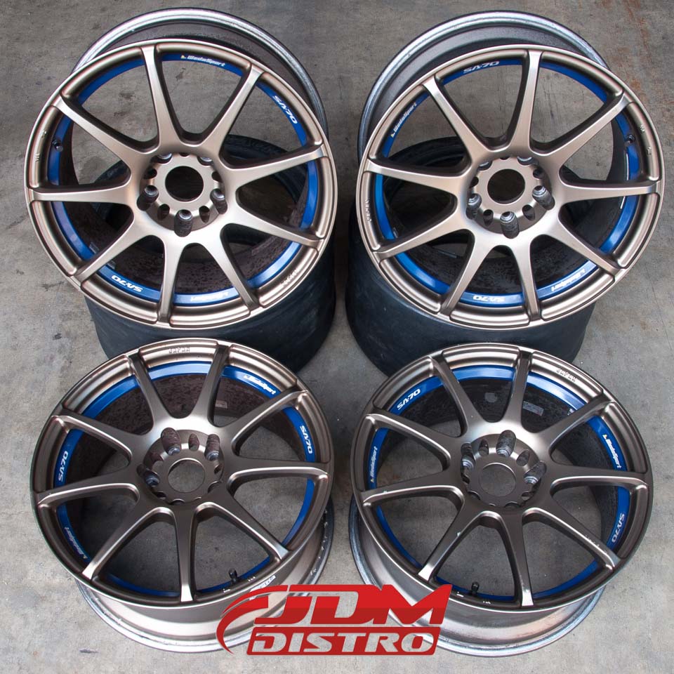 青*木様 WedsSport SA-70 17インチ タイヤ付き 青*木様 WedsSport SA-70 17インチ タイヤ付き 青*木様 WedsSport