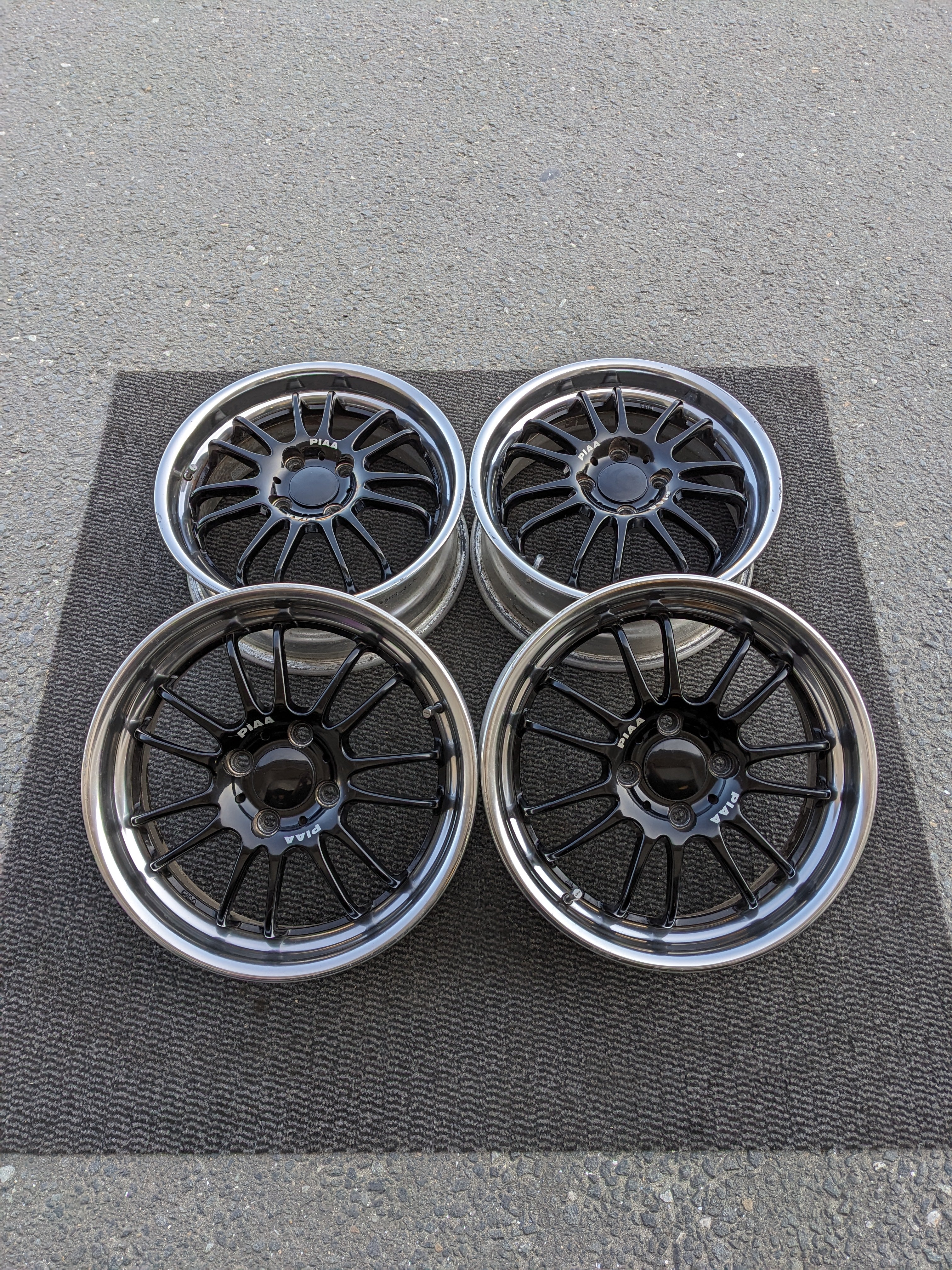 PIAA ユーロテックS10-R 17×7.0JJ +45 タイヤホイール 4本 【公式通販】