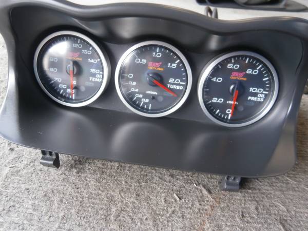 STI GENOME DEFI 60MM GAUGE FULL SET - JDM Distro - Buy JDM Wheels