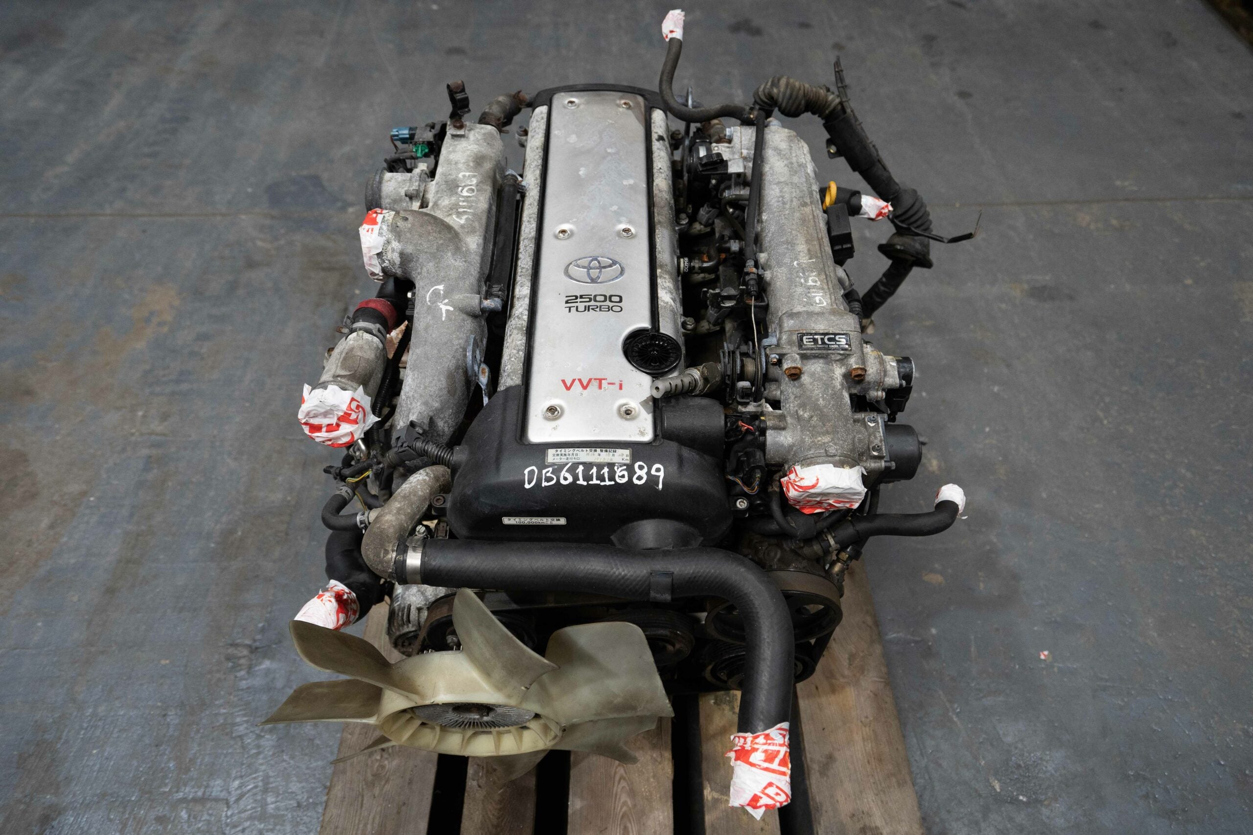 TOYOTA CHASER JZX100 1JZGTE VVTI ETCS FRONT SUMP ENGINE - JDM