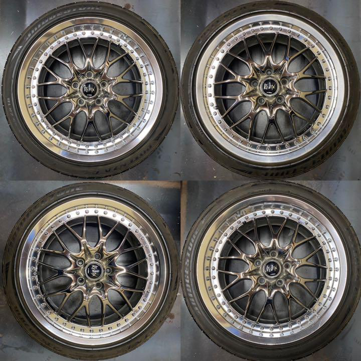 美品　WORK REZAX ll 18インチ　9J オフセット不明 WORK REZAX II CHROME FORGED - JDM Distro - Buy JDM Wheels, Engines