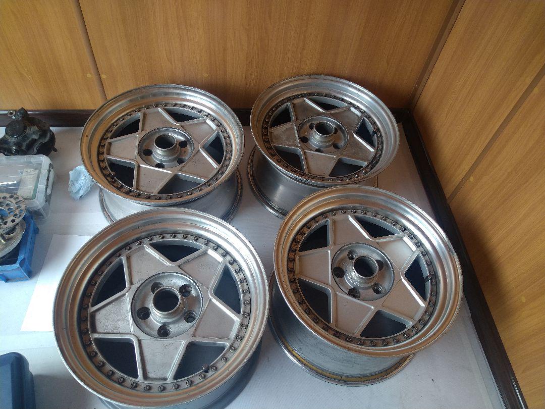 Jante Aluminium Work Autostrada Modena 17" - 5x114.3, Largeur 8, Couleur Argentée, Occasion