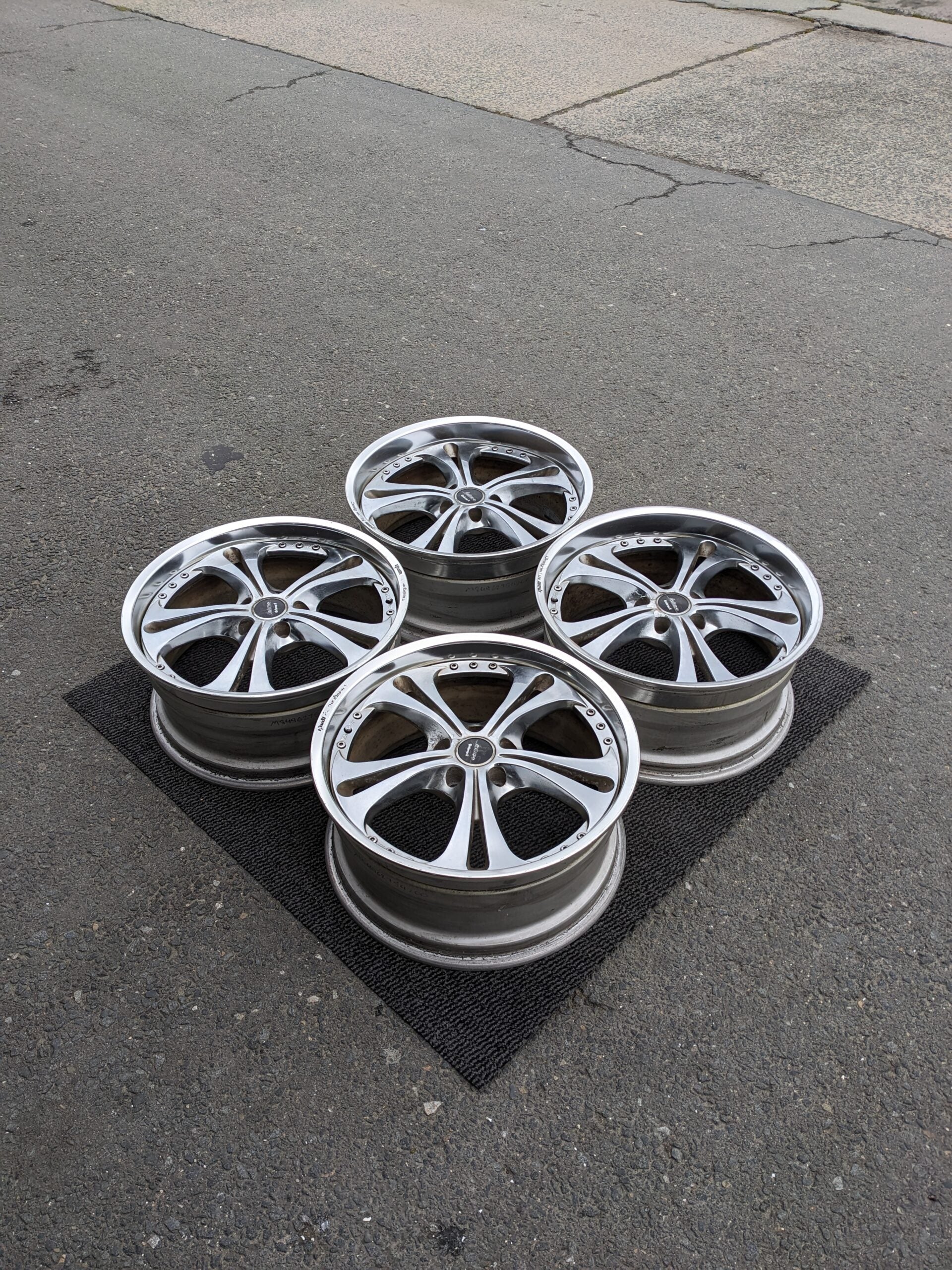 WEDS KRANZE CERBERUS 2 CHROME - JDM Distro - Buy JDM Wheels