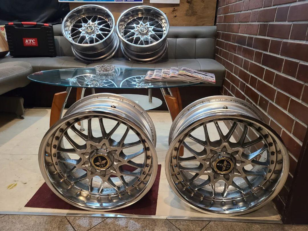 NAPRE JAPAN MEDUSA CHROME MESH - JDM Distro - Buy JDM Wheels
