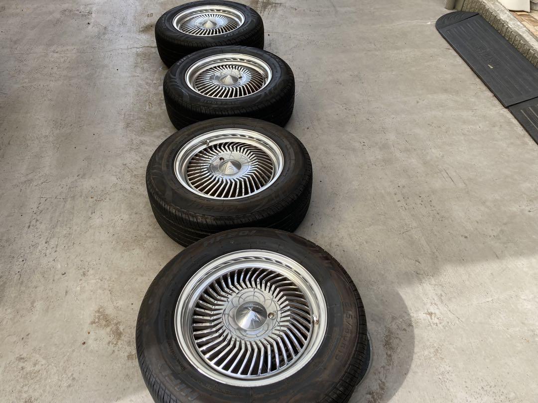 carving head40 15インチ カービング JDM HEAD40 Carving Head40 Spinner Center Cap No Tires | eBay
