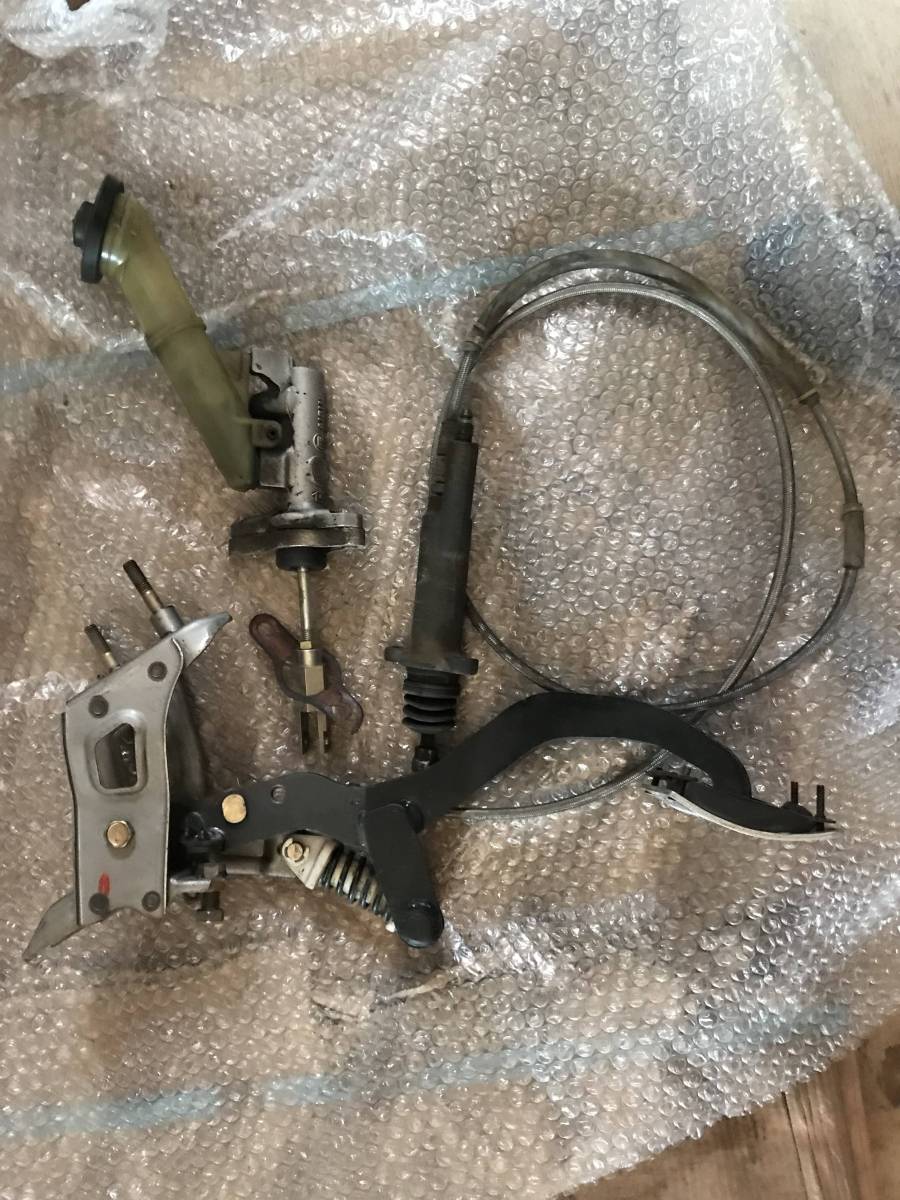 jzx100 clutch pedal TOYOTA CHASER JZX100 1JZ R154 MANUAL CLUTCH PEDAL SET - JDM Distro