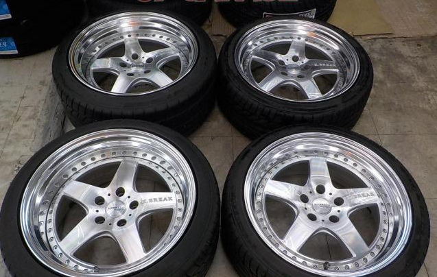 K-BREAKファイブスター　19インチホイール K-BREAK HYBREED FIVE STAR - JDM Distro - Buy JDM Wheels, Engines