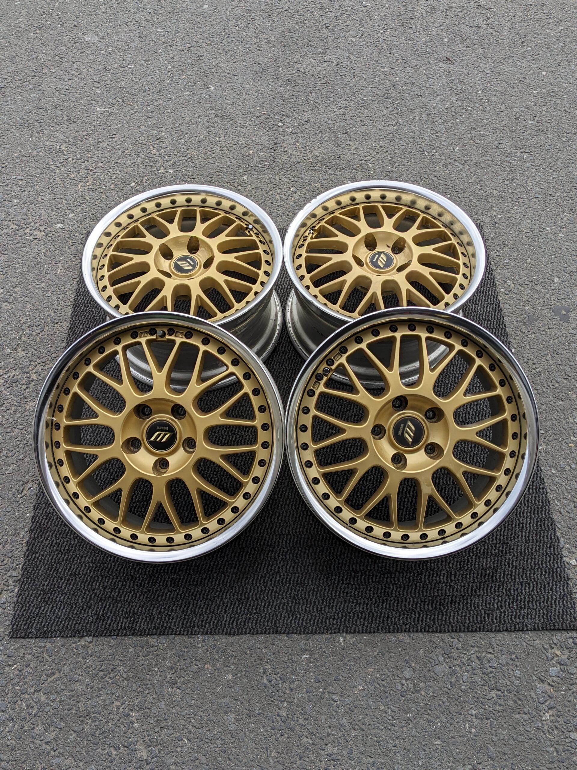 ☆希少☆ 17インチ WORK Vs-xx GOLD ホイール4本セット WORK VS-XX - JDM Distro - Buy JDM Wheels, Engines and Parts Online