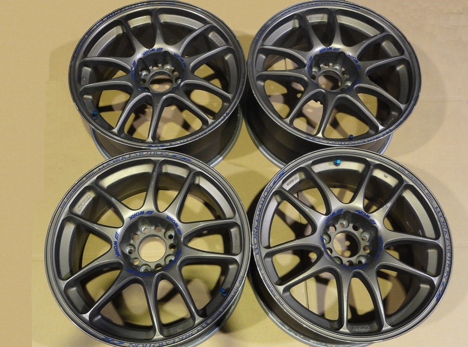 work emotion CR kai 18インチホイール Work Emotion CR KAI Ultimate Matte Black 18x9.5 +38mm 5x114.3