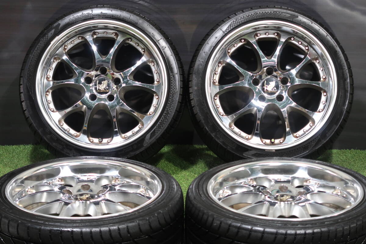 SIDE ALTSTADT リバーサイド アルシュタット 社外ホイール 18インチ 4本 8J/9J5HPCD114.3+42/+47 希少　(MHZ110) 2026年最新】Yahoo!オークション -アルトシュタット ホイールの中古品
