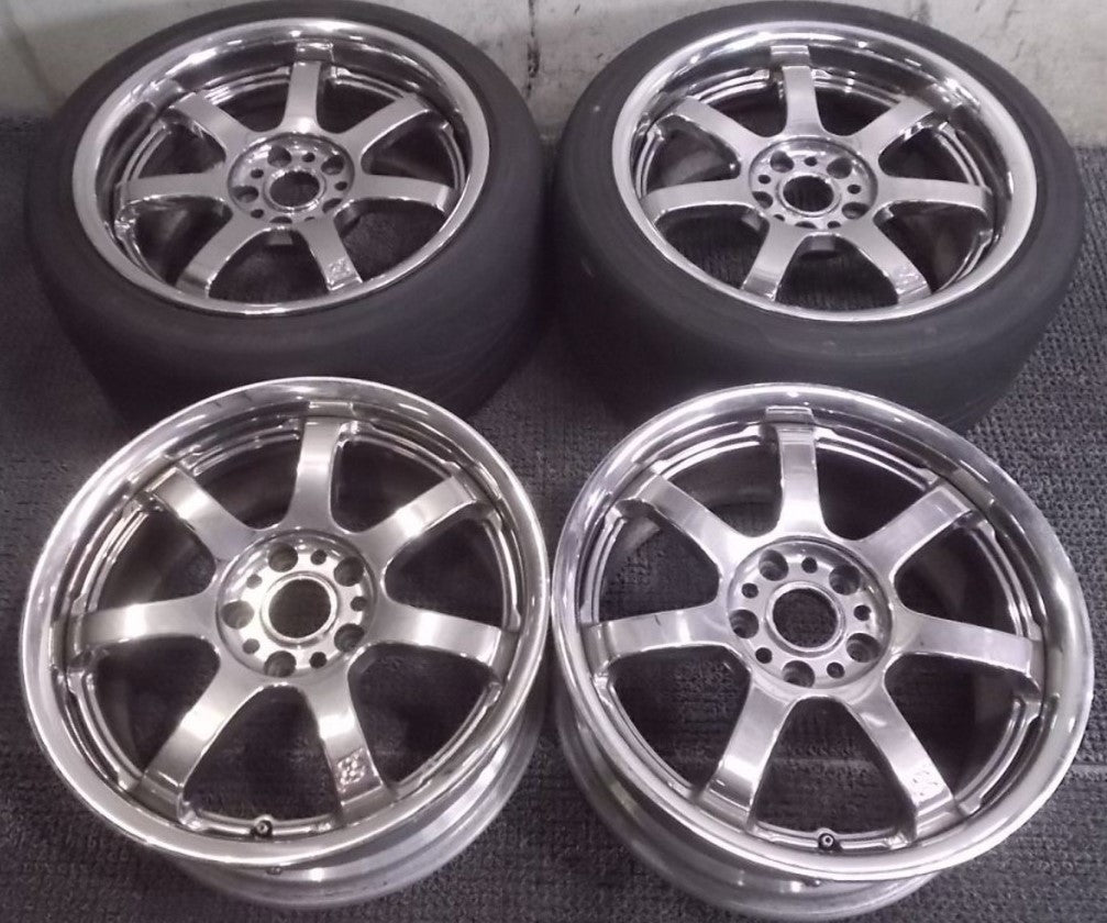 RAYS GRAMLIGHTS 57S PRO CHROME - JDM Distro - Buy JDM Wheels