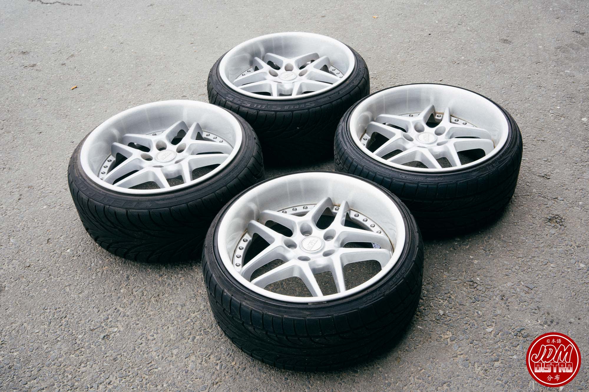 Distro in Photo: An April container