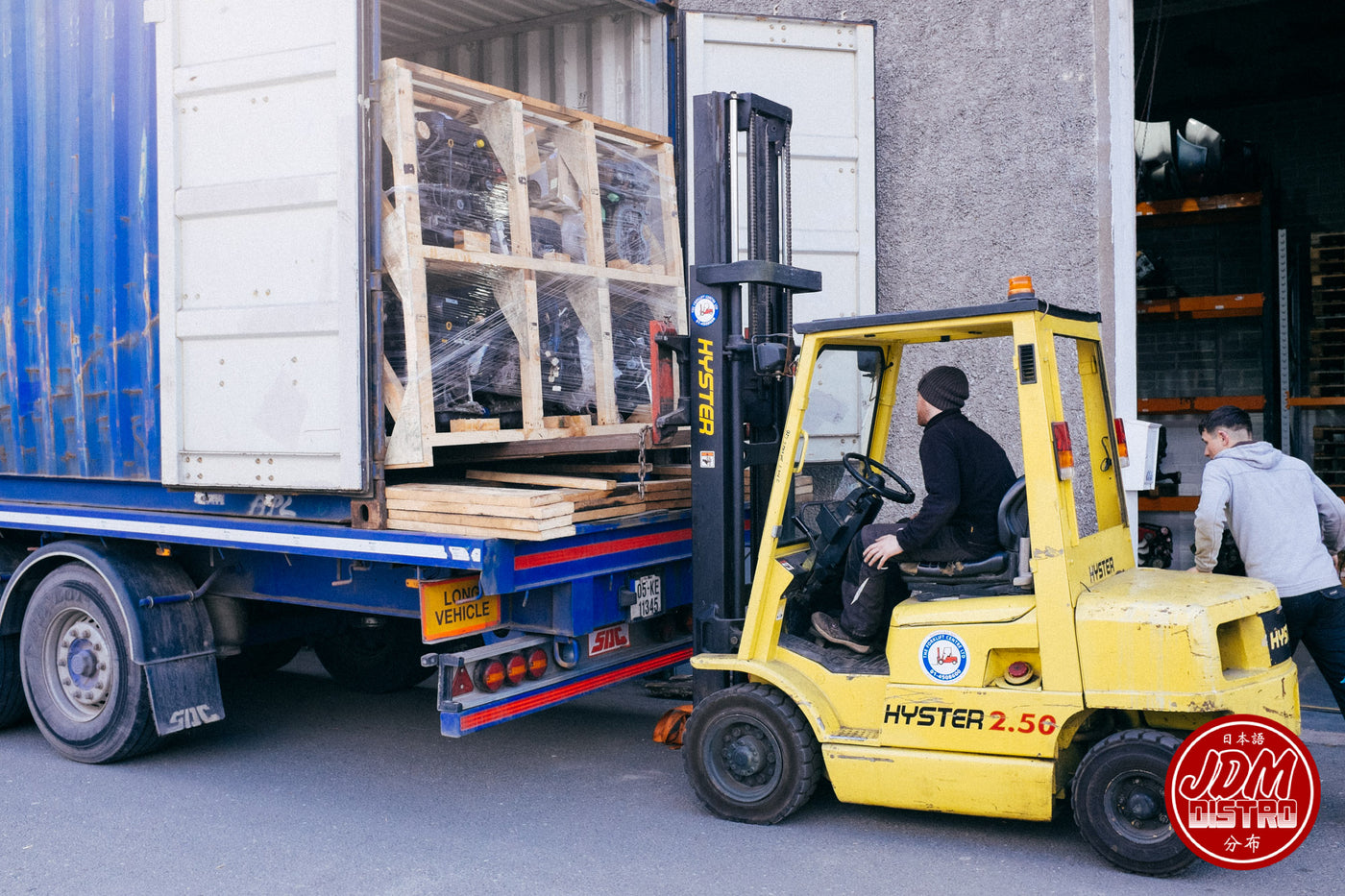 Overnight parts from Japan