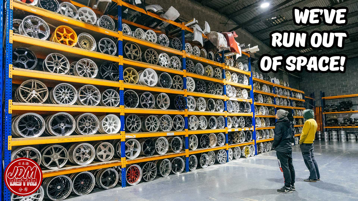The WORLD’S MOST INCREDIBLE display of JDM Wheels