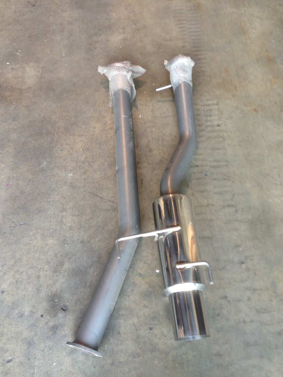 NISSAN SKYLINE R33 GARAGE THRASH RACING CAT BACK EXHAUST