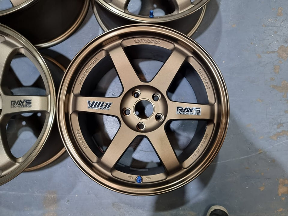 RAYS VOLK RACING TE37 OG BRONZE SINGLE SPARE