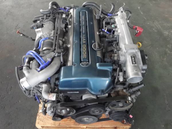 TOYOTA ARISTO SUPRA JZA80 JZS161 2JZGTE VVTI ENGINE