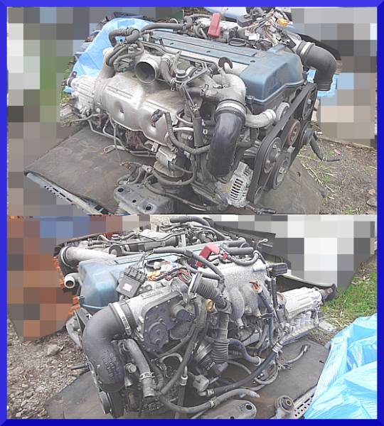 TOYOTA ARISTO SUPRA 2JZGTE VVTI ENGINE & TRANSMISSION