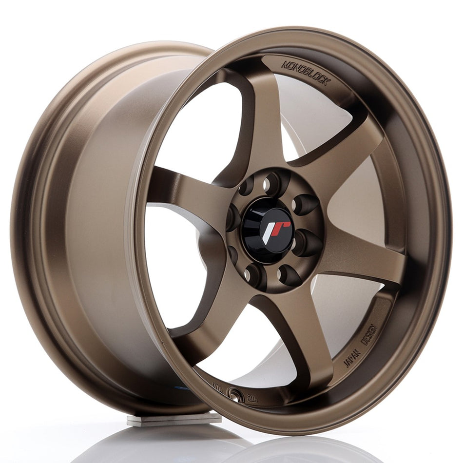 Japan Racing JR Wheels JR3 15x8 ET25 4x100 4x114.3 Bronze