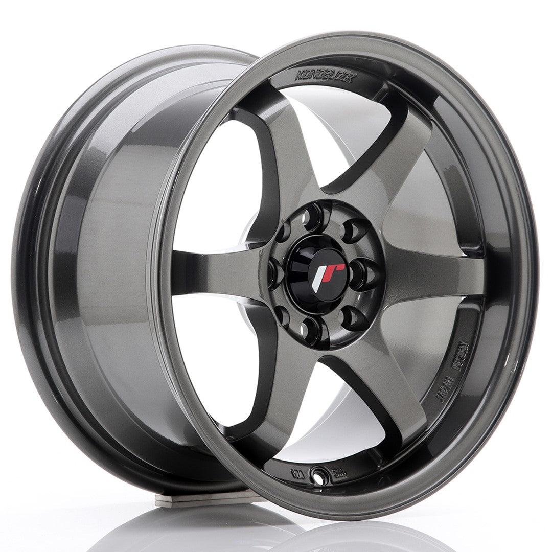 Japan Racing JR Wheels JR3 15x8 ET25 4x100 4x108 Gun metal