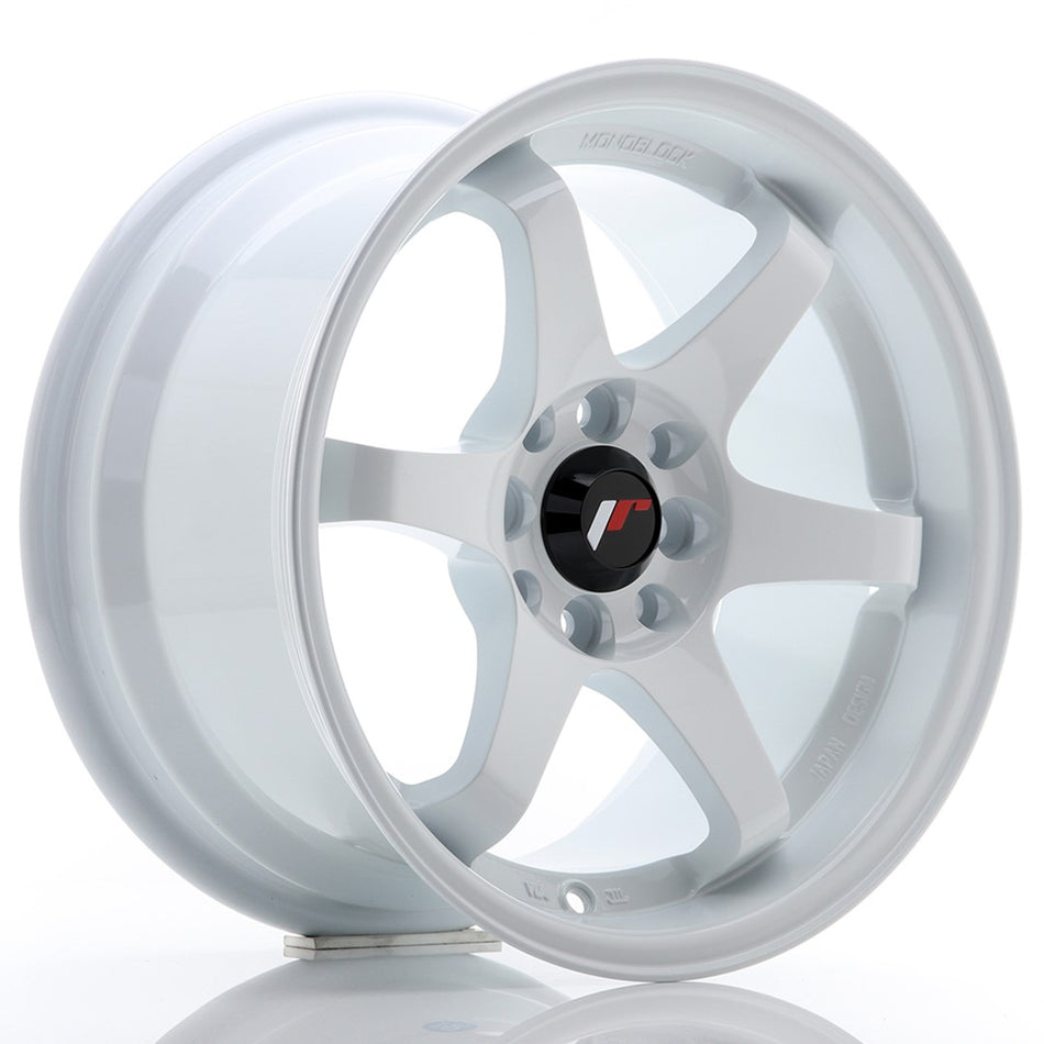 Japan Racing JR Wheels JR3 15x8 ET25 4x100 4x108 White