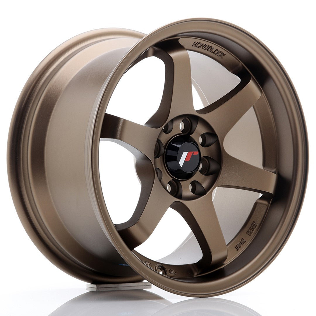 Japan Racing JR Wheels JR3 15x8 ET25 4x100 4x108 Bronze