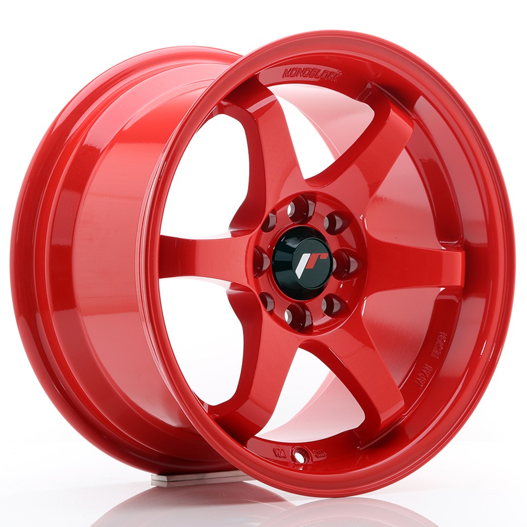Japan Racing JR Wheels JR3 15x8 ET25 4x100 4x108 Red - JDM Distro - Buy ...