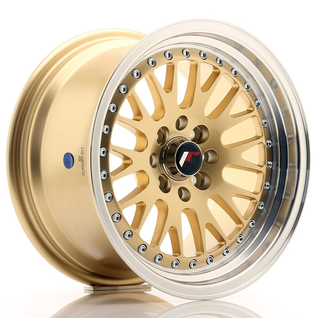 Japan Racing JR Wheels JR10 15x8 ET20 4x100 4x108 Gold