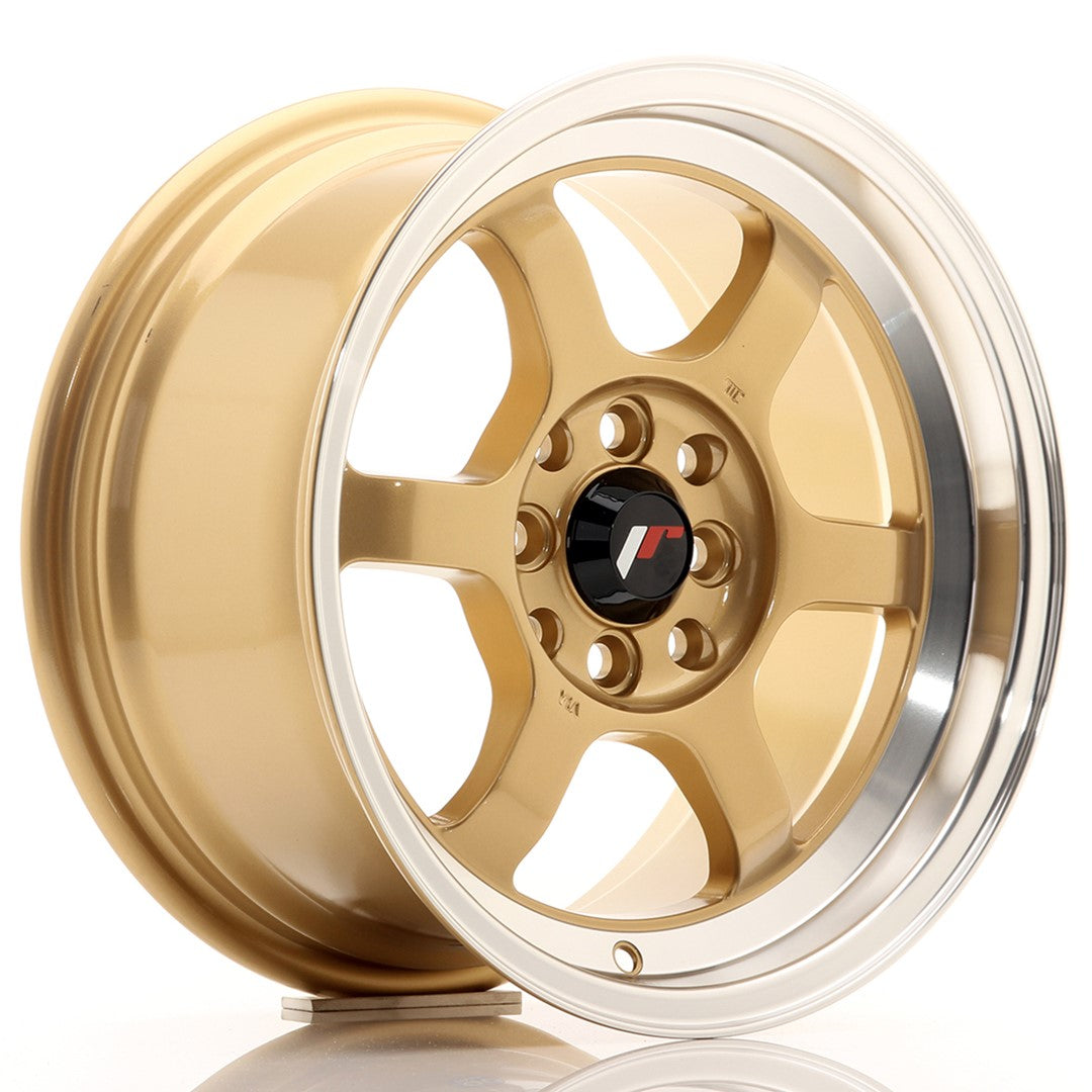 Japan Racing JR Wheels JR12 15x7.5 ET26 4x100 4x114.3 Gold