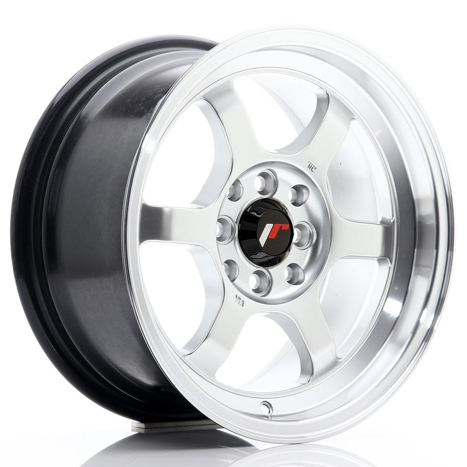 Japan Racing JR Wheels JR12 15x7.5 ET26 4x100 4x114.3 Silver