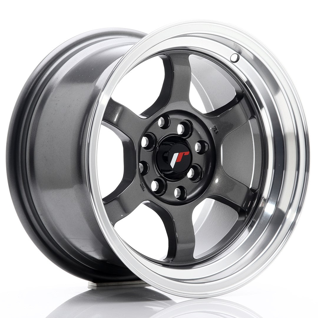 Japan Racing JR Wheels JR12 15x8.5 ET13 4x100 4x114.3 Gun metal
