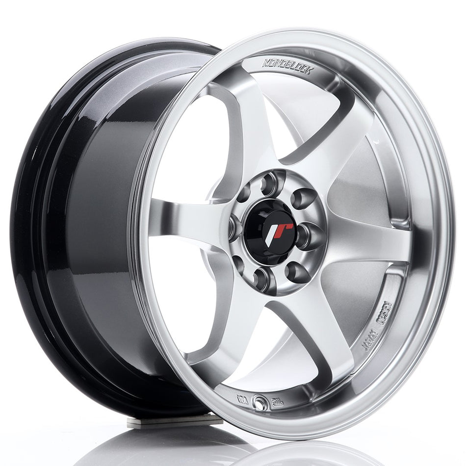 Japan Racing JR Wheels JR3 15x8 ET25 4x100 4x108 Silver