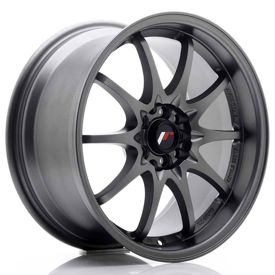 Japan Racing JR Wheels JR5 17x8.5 ET35 5x100 5x114.3 Gun metal
