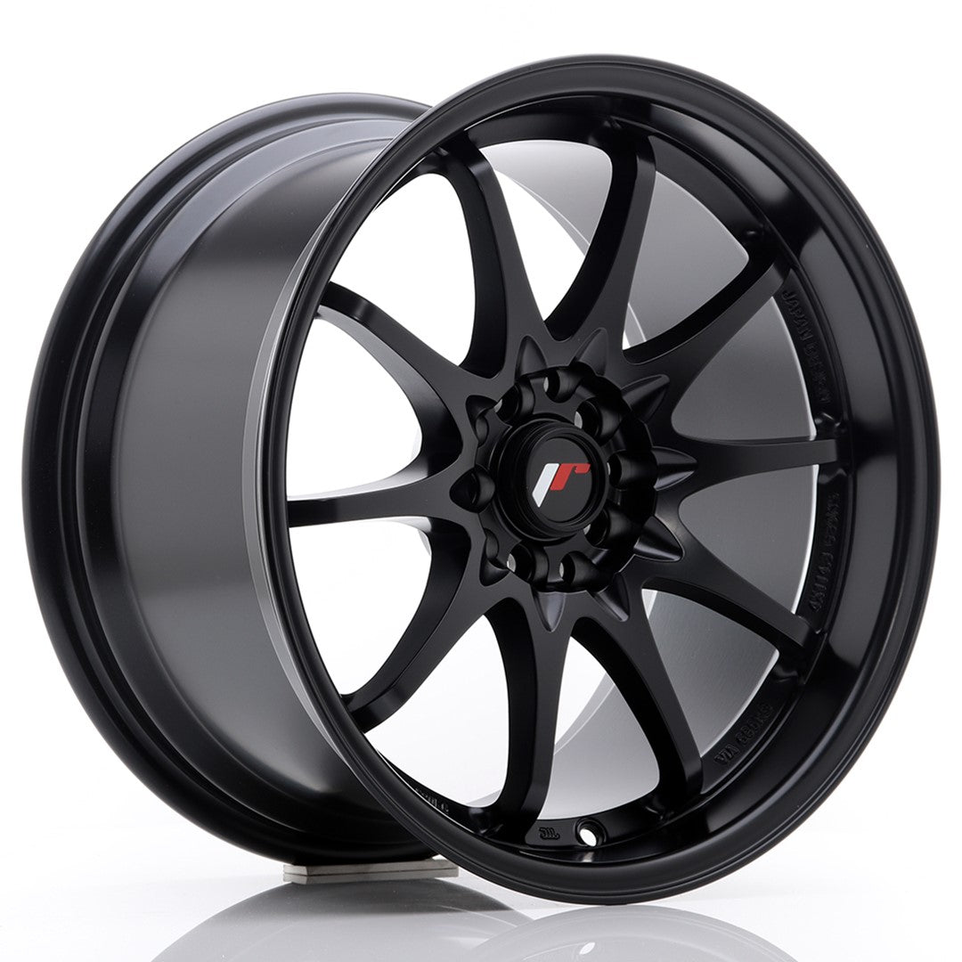 Japan Racing JR Wheels JR5 17x9.5 ET25 5x100 5x114.3 Black