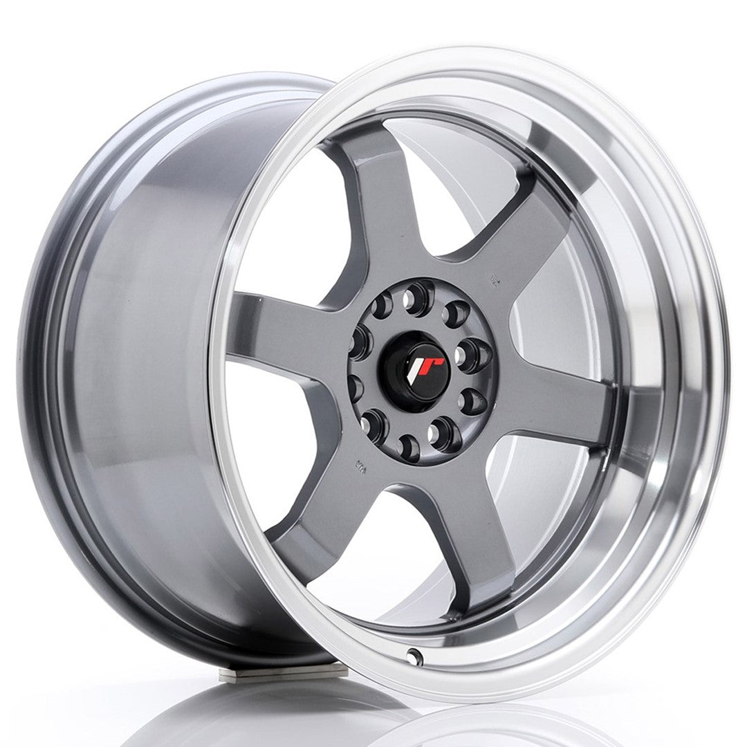 Japan Racing JR Wheels JR12 18x10 ET20 5x114.3 5x120 Gun metal