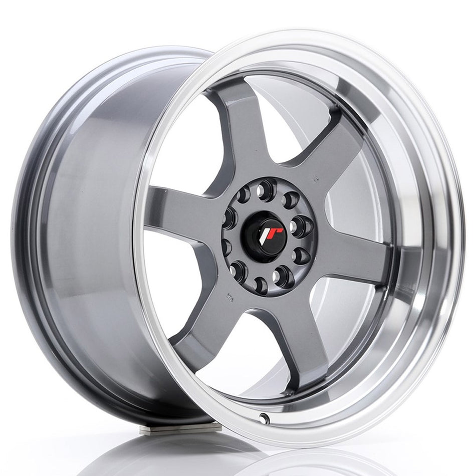 Japan Racing JR Wheels JR12 18x10 ET20 5x114.3 5x120 Gun metal