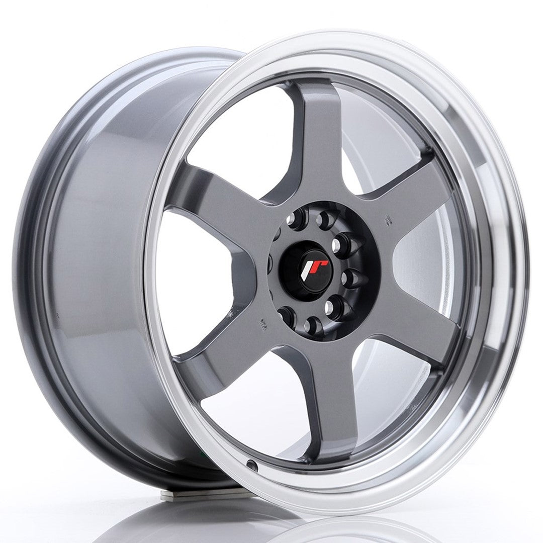 Japan Racing JR Wheels JR12 18x9 ET25 5x114.3 5x120 Gun metal