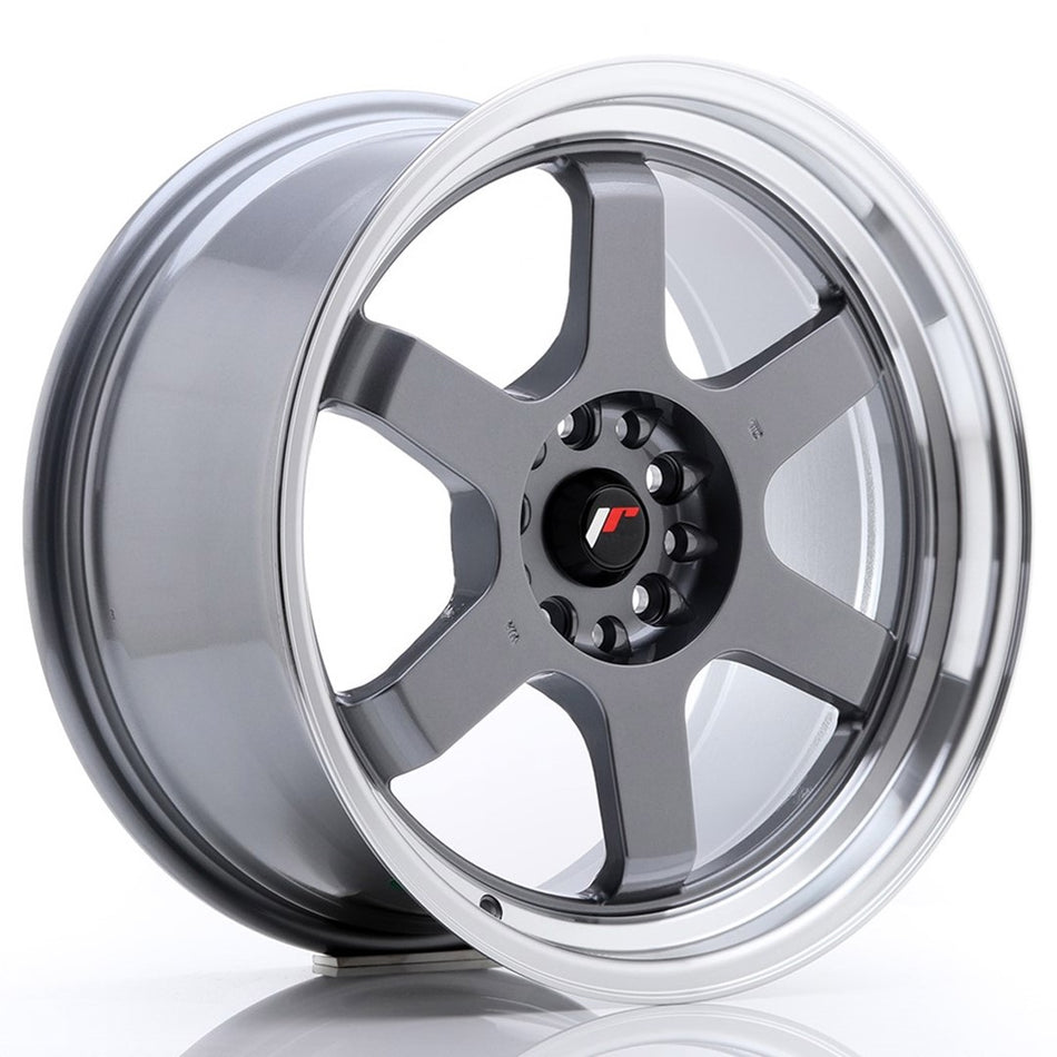 Japan Racing JR Wheels JR12 18x9 ET25 5x114.3 5x120 Gun metal
