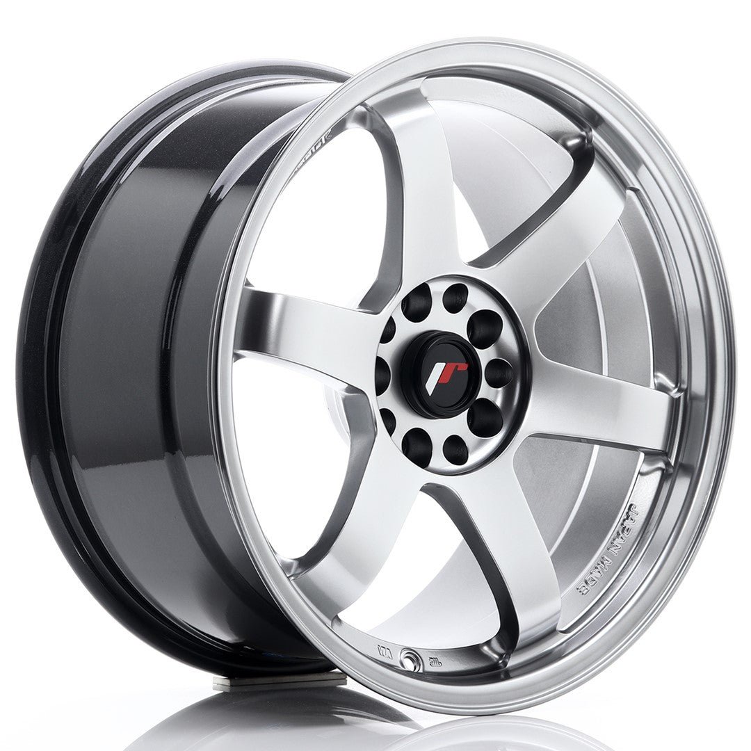 Japan Racing JR Wheels JR3 18x9.5 ET38 5x100 5x114.3 Hyper Black