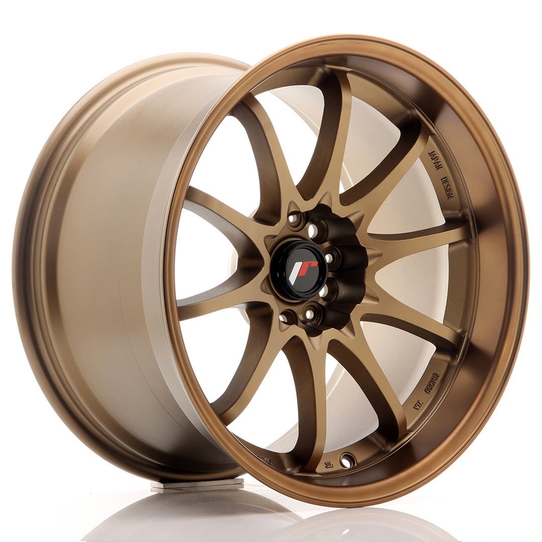 Japan Racing JR Wheels JR5 18x10.5 ET12 5x114.3 Bronze