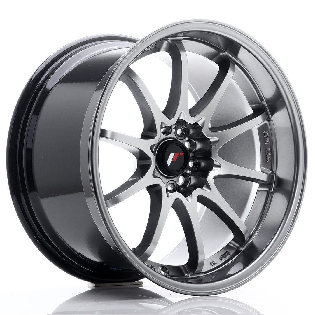 Japan Racing JR Wheels JR5 18x10.5 ET12 5x114.3 Hyper Black
