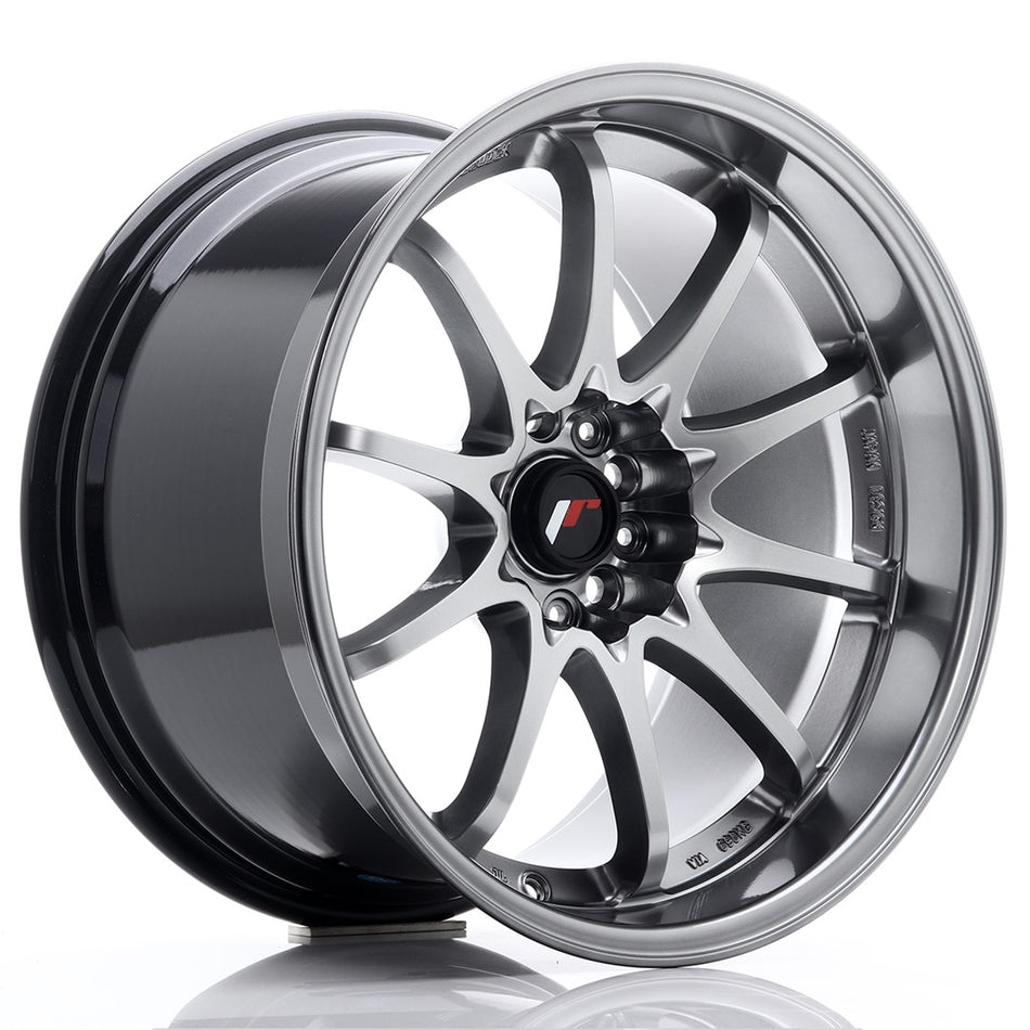 Japan Racing JR Wheels JR5 18x10.5 ET12 5x114.3 Hyper Black
