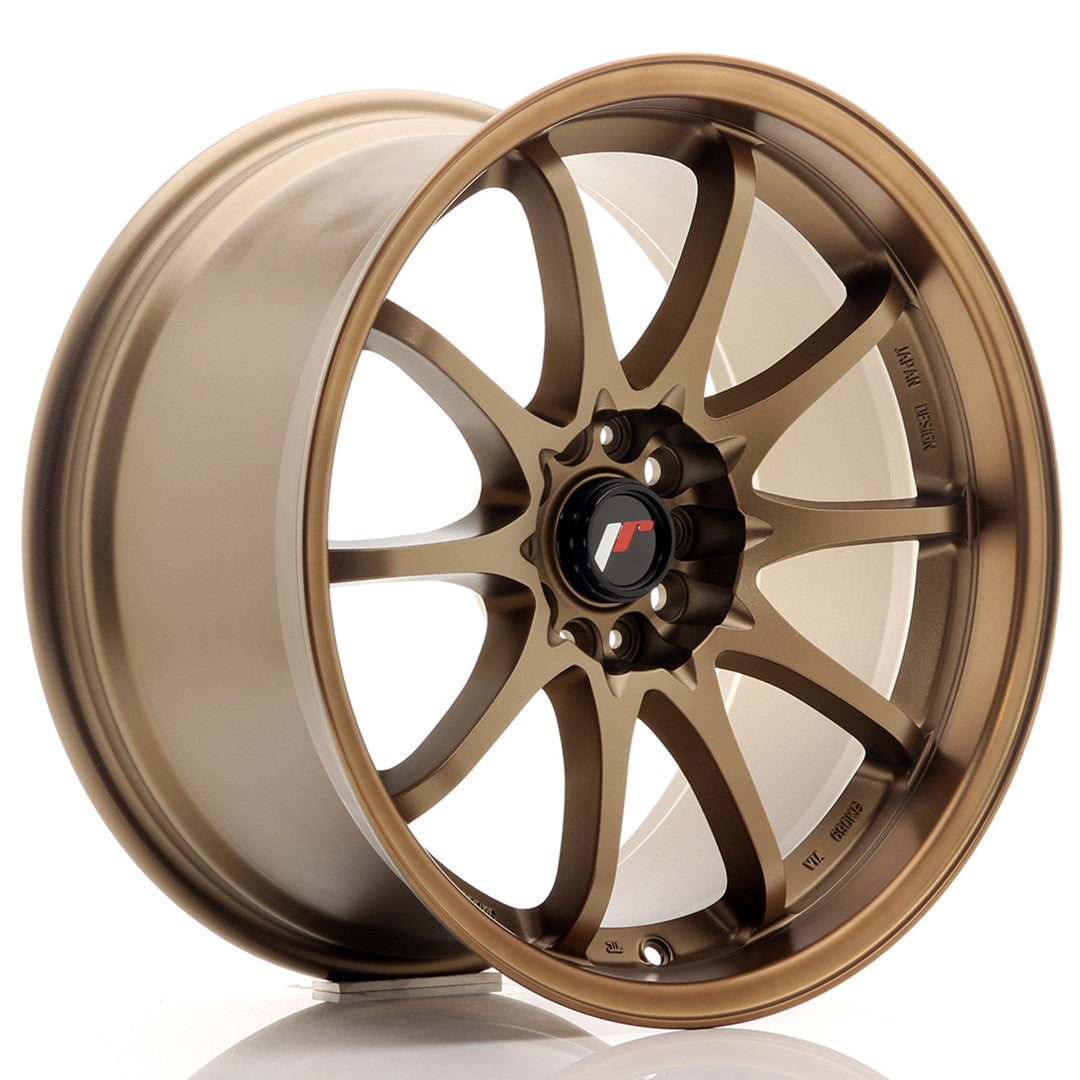 Japan Racing JR Wheels JR5 18x9.5 ET22 5x100 5x114.3 Bronze