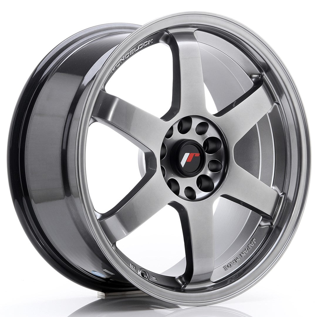 Japan Racing JR Wheels JR3 18x8.5 ET30 5x114.3 5x120 Hyper Black