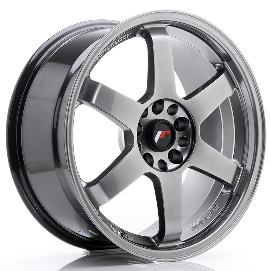 Japan Racing JR Wheels JR3 18x8.5 ET30 5x114.3 5x120 Hyper Black