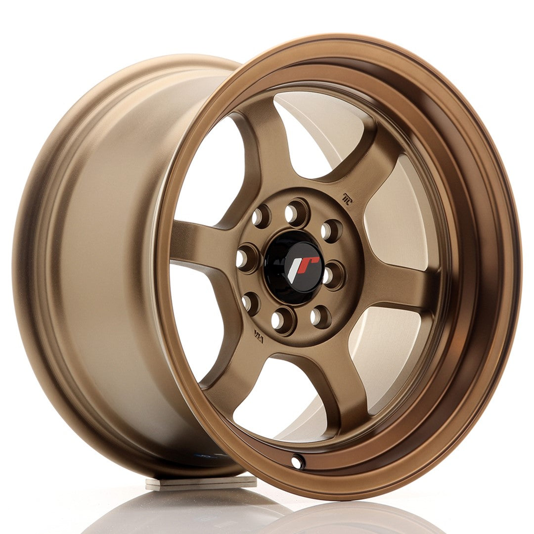Japan Racing JR Wheels JR12 15x8.5 ET13 4x100 4x114.3 Bronze