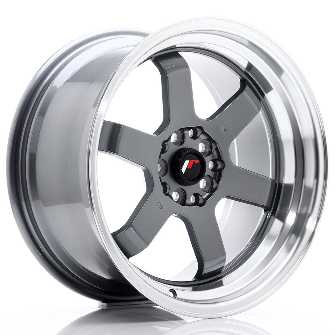 Japan Racing JR Wheels JR12 17x9 ET25 5x100 5x114.3 Gun metal